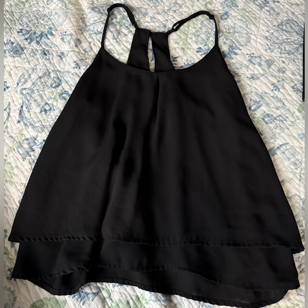 Elegant Black Sleeveless Top